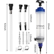 1.5L Oil Changer Syringe Type Dual-Use Oil Change Tool Oil Extractor Filler Water Extractor Oil Chan