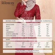 BAJU KURUNG RAYA WANITA PEREMPUAN MODERN | MADELYN KURUNG MODERN