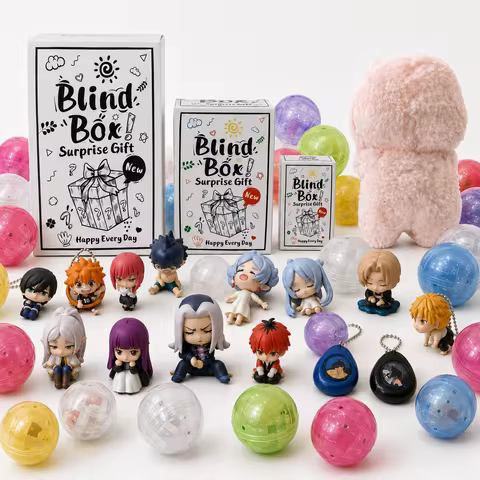 Original Gachapon Mystery Box Anime Figures HUNTER X HUNTER Chainsaw Man Capsule Collective Cartoon 
