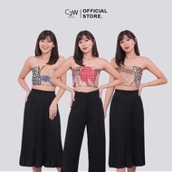 C2W Clothtowear Women's Batik Tank Top All Size Satin Women's Clothes 658-SKR