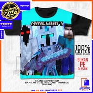 3d Children's T-shirt Minecraft Frost Diamond V9 Children's Clothing 1-12 Years - Argacorps Store