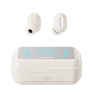 HYUNDAI HY-T04 ชุดหูฟังหูฟังสำหรับเล่นกีฬาหูฟังบลูทูธไมค์โฟนบลูทูธหูฟังไร้สาย TWS หูฟังบลูทูธสำหรับ 