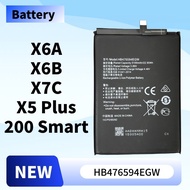 Battery Bateri for Honor X6A X6B X7C X5 Plus / HONOR 200 Smart Model: HB476594EGW