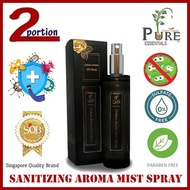 Pure Essentials Sanitizing Aroma Mist Spray/  Sanitizer / Disinfectants / 70% Ethanol