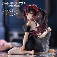 日本正版 Taito Desktop Cute Figure Tokisaki Kurumi 約會大作戰 時崎狂三 (睡衣Ver.) 公仔