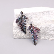 兔腳蕨 純銀耳環 鍍金耳環 珍珠耳環 鑽石耳環 三色