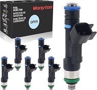 6Pcs 0280158020 Fuel Injectors Fuel Spray Nozzle 4 Holes Disc Engine For Dodg-e Dakota Durango Nitro