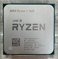 ⭐️【AMD Ryzen 5 3600 6核12線程/AM4 腳位】⭐ R5 3600/無內顯/附散熱膏/保固3個月