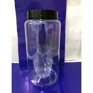 (920) Balang plastic kuih 1ltr tanpa stopper cookies container cookies container