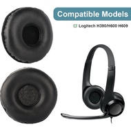H390 H600 Ear Pads Foam Replacement Ear Cushion Pillow Compatible with Logitech H390 / H600 H609 Wir