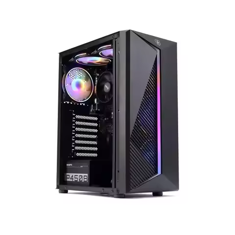Gaming PC Ryzen R5 5600G GDDR4 16GB 500G Windows 10 Pro Key Assembly Machine Cheap Gaming Desktop Co