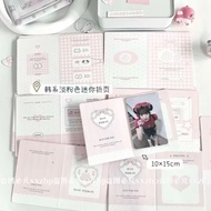 •Set of 6 Mini Folding Covers Size 10x15cm Used to Wrap Cards to Make Cards in Many Models