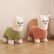 MZ4 Kerusi alpaca Alpaca Stool Lamb Stool Animal Stool Children Sofa Stool Alpaca Stool Influencer L