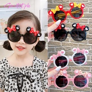 Children Cartoon Dress-up UV Protection Sunglasses Bow Dot Sunglasses ️ST