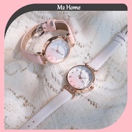 *READY STOCK AT MALAYSIA*Retro Watch For Women Korean Style Gradient Color Thin Watch Student Imitat