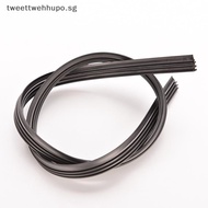 TWE 1x Auto Car Bus Windshield Frameless Rubber Wiper de Refill 24" 6mm Universal SG