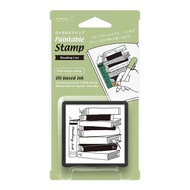 MD [Oversea Exclusive] Paintable Stamp Pre-Inked Reading List