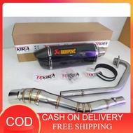 Akrapovic Evo Carbon YZF R15 MT15/ Y15ZR/ LC135/ RS150R/ GSX 150/ CBR 150 Full System Exhaust/