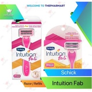 Schick Intuition Fab Razor / Schick Intuition Fab Refill Hair Removal Body Hair Removal Shaving Tool