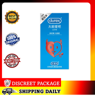 New Durex Love Condom For Men 10s - Kondom Lelaki Delay Time Tahan Masa Lama long Las-ting Kondom For Man