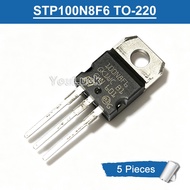 5pcs Original 100N8F6 TO-220 STP100N8F6 80V/100A N-channel MOSFET Transistor New