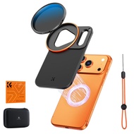 Adapter Filter iphone 17 Pro and Filter ND2-32 58mm K&F Concept Magnetic Lens Filter Mount