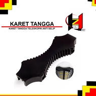 TREND Rubber Telescopic Ladder / Anti-Slip Rubber Single Telescopic Ladder