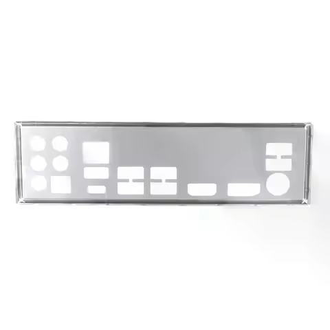 IO I/O Shield Back Plate Stainless Steel Back Plate Blende Bracket For B450M Steel Legend, B450 Stee