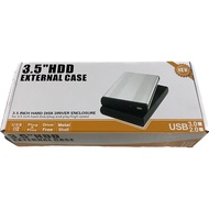 EXTERNAL CASE HDD 3.5" SATA 3.5 INCH HARDDISK CASING/ ENCLOSURE HDD/