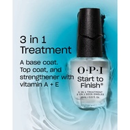 OPI START TO FINISH 3-IN-1 TREATMENT 1btl 15ml