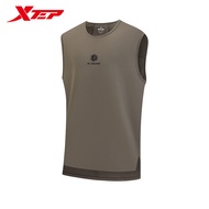 Xtep Men's Sports T-shirt Comfortable Breathable Sports T-shirt 876229090175
