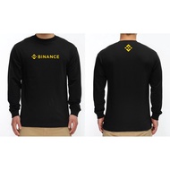 Long-sleeved binance t-shirt long-sleeved binance shirt/