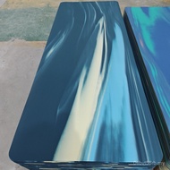 Tikar Yoga Getah Blok Warna Matte Sabut Kelapa Saiz 183 x 68