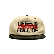 HIDAS ARKEIN - 6 Panel Hat - Chaos Cream/Black 6 Panel Cap