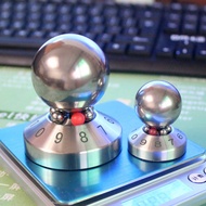 Lottery Spherical Number Selector 3D Arrangement 35 Rotating Zodiac Customized Stainless Steel Spher