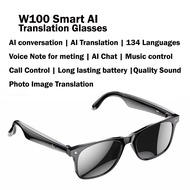 Smart AI Translation Glasses AI Chat 100+ Language Real-Time Interpretation Photo Translation Answer