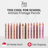 Too Cool For School Artclass by Rodin Frottage Pencil