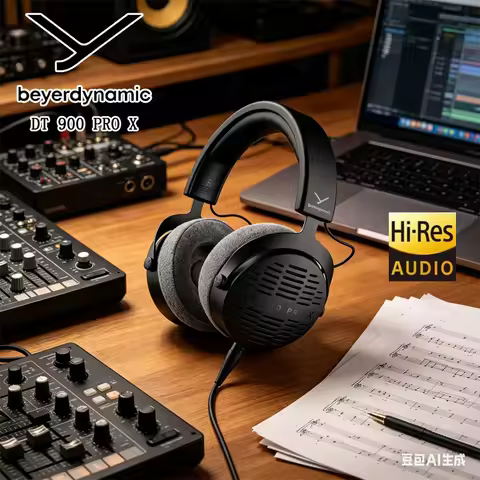 Beyerdynamic DT 900 PRO X Professional Over-Ear Monitor Headphones | High-Resolution Audio for Hi-Fi