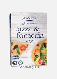 GLUTEN FREE PIZZA FOCACCIA BREAD MIX (YES YOU CAN BRAND) แป้งสำเร็จรูปกลูเตนฟรีสำหรับทำพิซซ่า จากออส
