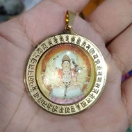 Kalung Liontin Vajra Buddha dari Titanium: Elegansi dan Energi Positif