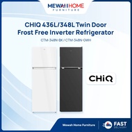 Mewah Home_CHiQ_CTM348N_436/348L Frost Free Inverter Twin Door Refrigerator_Ready Stock