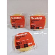 SCOTCH TAPE DUCT TAPE BENDING TAPE 500 TRANSPARENT TAPE