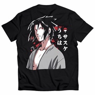Sasuke Uchiha V2 Naruto Shipuden 019Ns ANIME CLOTHES Anime T-Shirt Anime Cotton Combed Unisex Street