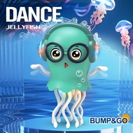 Kids Electric Dance Jellyfish Toy with 3D Light System and Omnidirectional Movement