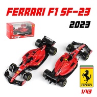 Bburago 1:43 Scuderia Ferrari F1 2023 SF-23 Race Car Diecast Model
