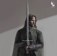 啡盒未拆 植髮版INART × Queen Studios 1/6 Aragorn Lord of the Rings Collectible Figure Premium Version 魔戒 指環