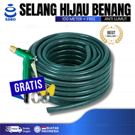 SELANG AIR 1/2 INCH HIJAU ANTI LUMUT 1 ROL 100 METER SELANGTAMAN PERKEBUNAN CUCI MOTOR MOBIL COD