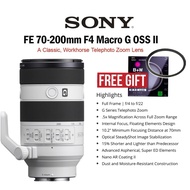 SONY FE 70-200MM F/4 MACRO G OSS II G LENS VERSION II MARK II E MOUNT LENS FULL FRAME FORMAT 70-200M