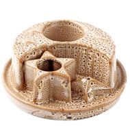 P.K.YO-4 in 1 Candle Holder Ornaments Candlelight Dinner Props Light Luxury Ceramic Candle Lamp Dini