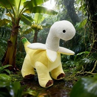 Creative Banana Dragon plush toy Banana Pterodactyl plush toy Bananasaurus plush toy Cute dinosaur p